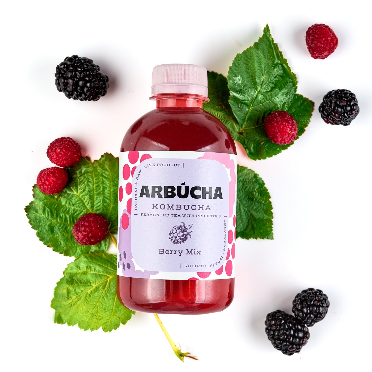 Arbucha Berry Mix Kombucha
